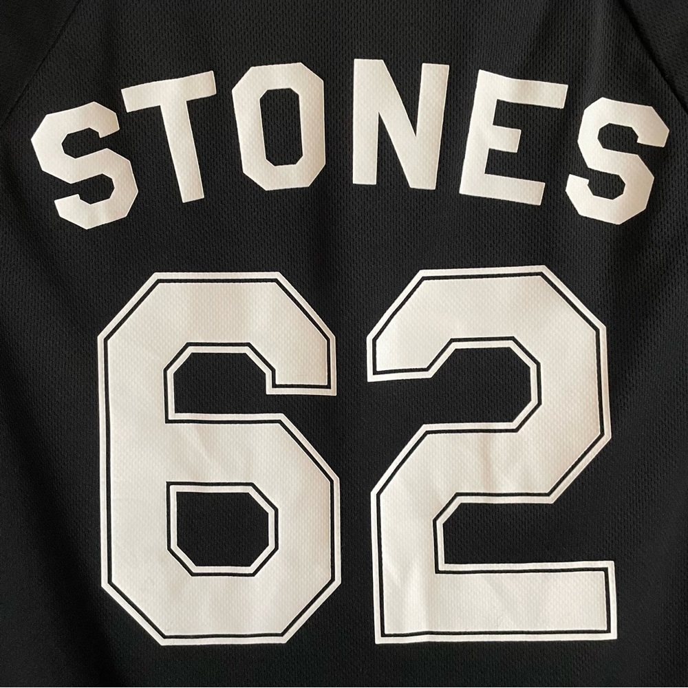 The Rolling Stones x Forever 21 Jersey Shirt Black Sz Medium - Picture 9 of 9